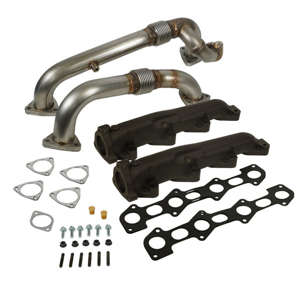BD Diesel 1041484 Exhaust Manifold Kit; Incl. Up-Pipes; 304 Stainless  Steel; Truck Part Superstore CANADA