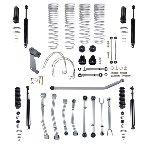 Rubicon Express RE7147PT 3.5 Inch SuperFlex Lift Kit with Twin Tube