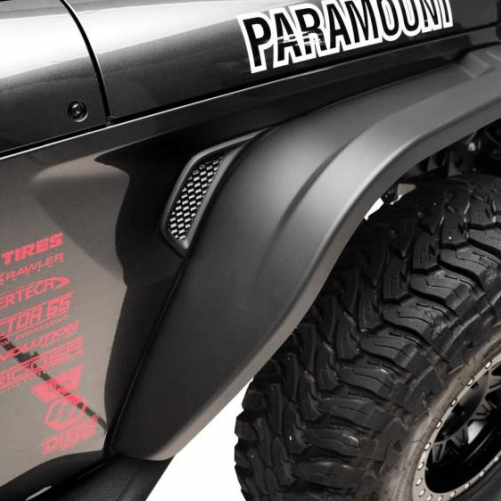 Paramount Automotive: Hydro Series Fender Flares for Jeep Wrangler JK and JL