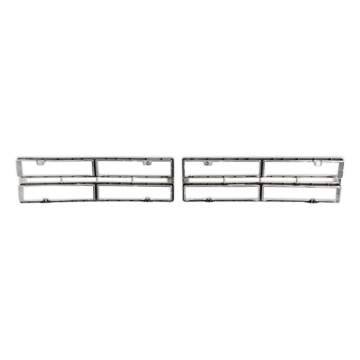 Holley 06-400 Holley Classic Truck Grille; Chrome; ABS; - Truck Part Superstore