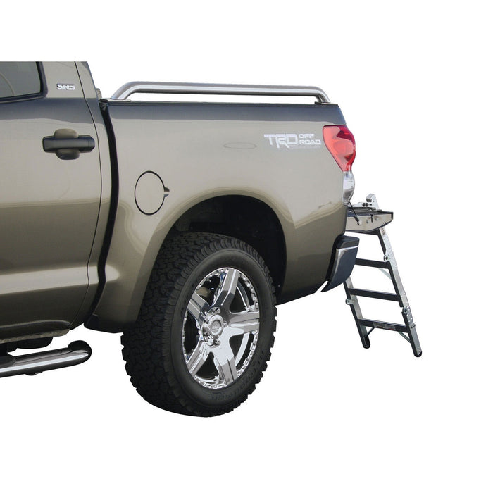 Westin 10-3000 Truck-Pal Tailgate Ladder; Aluminum; Use w/Tailgate Height Up To 38 in.; - Truck Part Superstore