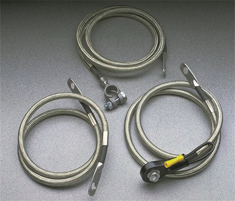 Taylor Cable 20112 Diamondback® Shielded Stainless Braided Battery Cable - Truck Part Superstore