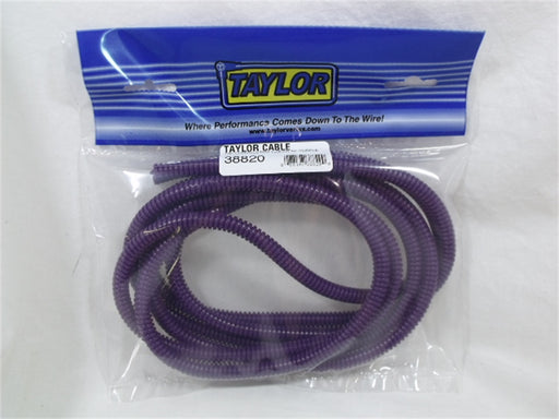 Taylor Cable 38820 Convoluted Tubing; 0.25 in. I.D.; 10 ft.; Purple; - Truck Part Superstore