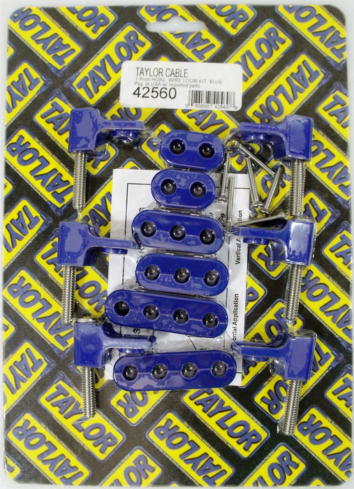 Taylor Cable 42560 V8 Horizontal Wire Loom Kit - Truck Part Superstore
