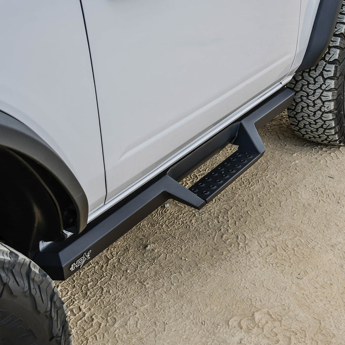 Westin 56-14185 HDX Drop Nerf Step Bars; Textured Black Powder Coated Steel; Mount Kit Included; - Truck Part Superstore