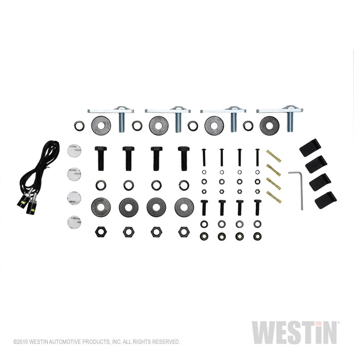 Westin 59-82075 WJ2 Rear Bumper; w/Sensors; Steel; Textured Black; Incl. Hardware Kit; - Truck Part Superstore