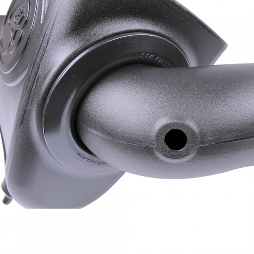 S&B 75-5070D-BKJF Cold Air Intake For 03-07 Ford F250 F350 F450 F550 V8-6.0L Powerstroke Dry Extendable White S&B - Truck Part Superstore