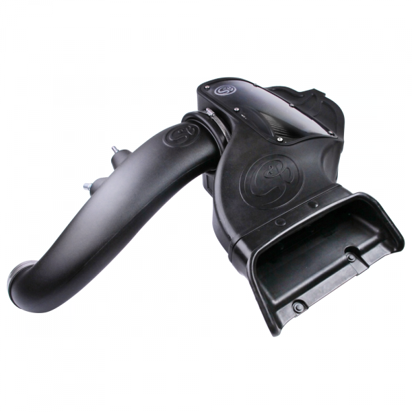 S&B 75-5083D-BKJF Cold Air Intake For 15-17 Ford F150 V8-5.0L Dry Dry Extendable White S&B - Truck Part Superstore