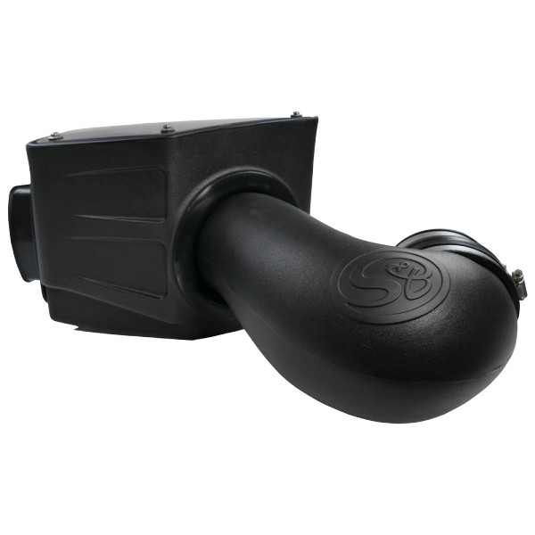 S&B 75-5090-BKJF Cold Air Intake For 94-02 Dodge Ram 2500 3500 5.9L Cummins Cotton Cleanable Red S&B - Truck Part Superstore