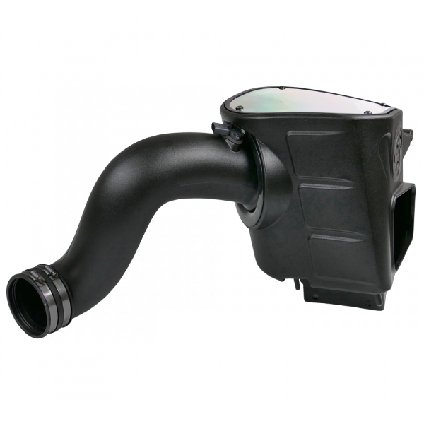 S&B 75-5094D-BKJF Cold Air Intake For 03-07 Dodge Ram 2500 3500 5.9L Cummins Dry Extendable White S&B - Truck Part Superstore