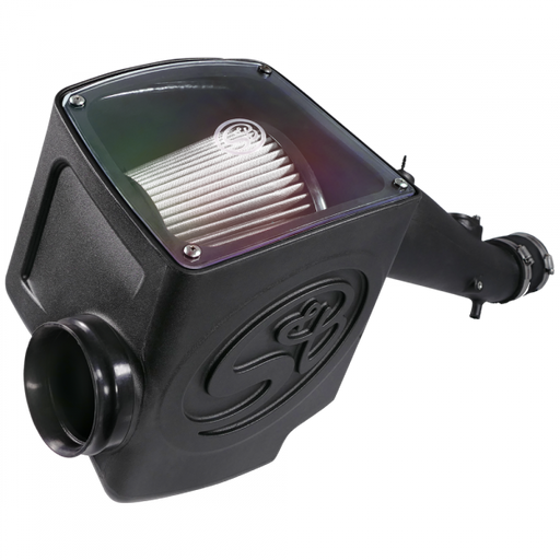 S&B 75-5095D-BKJF Cold Air Intake For 05-11 Toyota Tacoma 4.0L Dry Dry Extendable White S&B - Truck Part Superstore