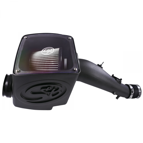 S&B 75-5095D-BKJF Cold Air Intake For 05-11 Toyota Tacoma 4.0L Dry Dry Extendable White S&B - Truck Part Superstore