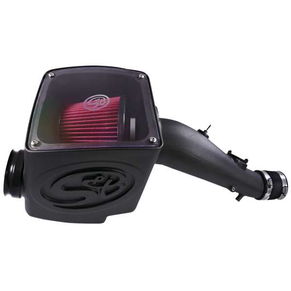 S&B 75-5095-BKJF Cold Air Intake For 05-11 Toyota Tacoma 4.0L Oiled Cotton Cleanable Red S&B - Truck Part Superstore