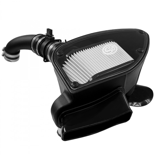 S&B 75-5099D-BKJF Cold Air Intake For 10-14 VW 2.0L TDI , 2015 VW Jetta 2.0L TDI Dry Extendable White S&B - Truck Part Superstore