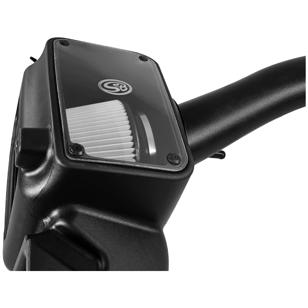 S&B 75-5106D-BKJF Cold Air Intake For 09-18 Dodge Ram 1500/ 2500/ 3500 Hemi V8-5.7L Dry Extendable White S&B - Truck Part Superstore