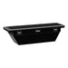 UWS SLD-69-A-LP-BLK Gloss Black Aluminum 69" Deep Angled Secure Lock Truck Tool Box with Low Profile - Truck Part Superstore