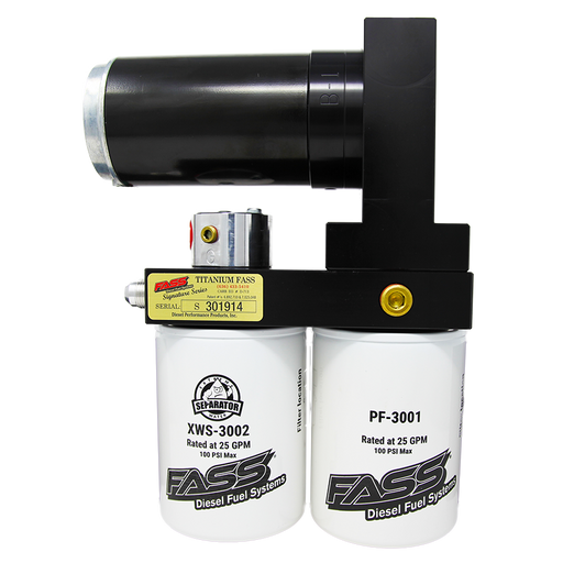 FASS TSF18290F240G FASS TSF18290F240G Titanium Signature Series Diesel Fuel System 290F 240GPH@65PSI Ford Powerstroke 2017-2021 - Truck Part Superstore