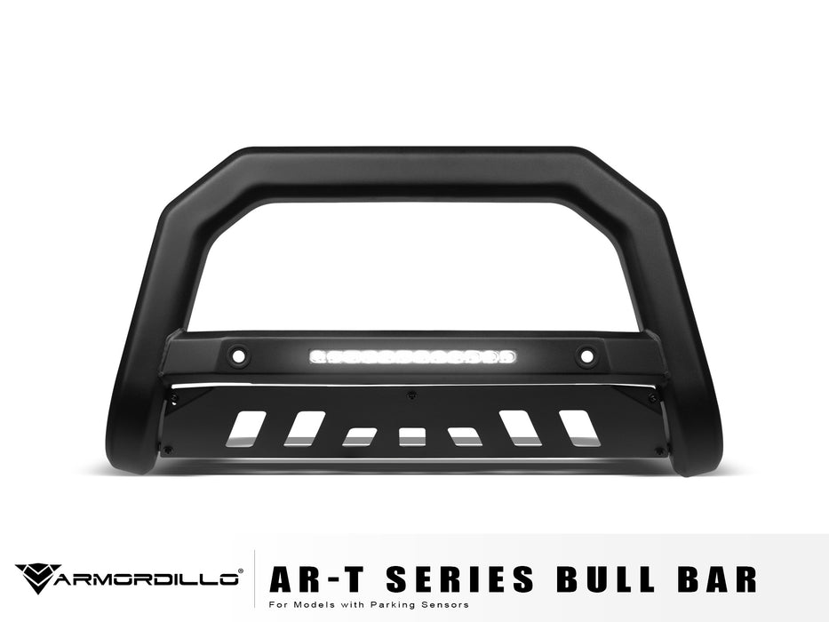 Armordillo USA 8722107 2022-2023 Nissan Frontier AR-T Bull Bar w/Parking Sensor - Matte Black - Truck Part Superstore