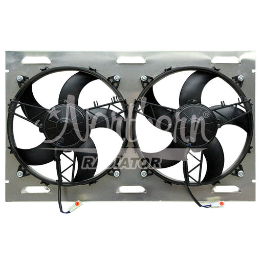 Northern Radiator Z40113 Auxiliary Engine Cooling Fan Assembly - Truck Part Superstore