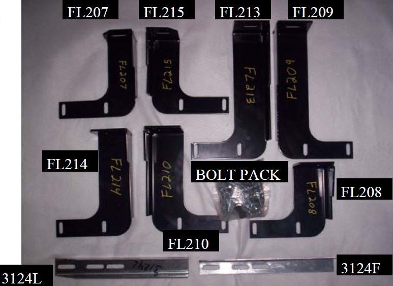 Owens Products 10-1177 Running Board Mounting Bracket Classicpro Series ...