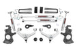 Rough Country 95730 3.5 Inch Lift Kit Knuckle with N3 Shocks 11-19 Chevy/GMC 2500HD/3500HD Rough Country - Truck Part Superstore