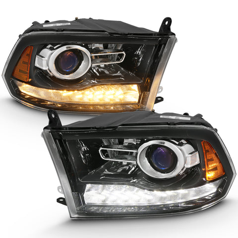 Anzo USA 111439 Projector Headlight Set w/Halo - Truck Part Superstore