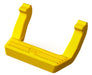 Carr 114507 LD Step; Assist/Side Step; XP7 Safety Yellow Powder Coat; Pair - Truck Part Superstore