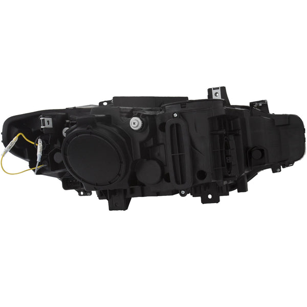Anzo USA 121504 Projector Headlight Set; Clear Lens; Black Housing; Pair; w/U-Bar; - Truck Part Superstore