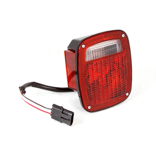 Omix 12403.47 Tail Light Assembly; Left; Black Housing; - Truck Part Superstore
