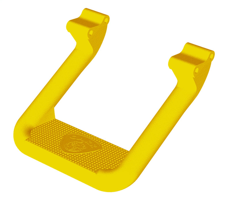 Carr 105777 HOOP II; Assist/Side Step; XP7 Safety Yellow Powder Coat; Pair - Truck Part Superstore