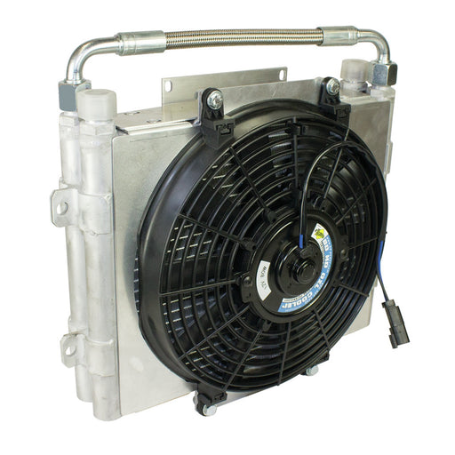 BD Diesel 1300601-DS Xtrude Double Stacked Auxiliary Transmission Cooler; Cooler Assembly Only; - Truck Part Superstore
