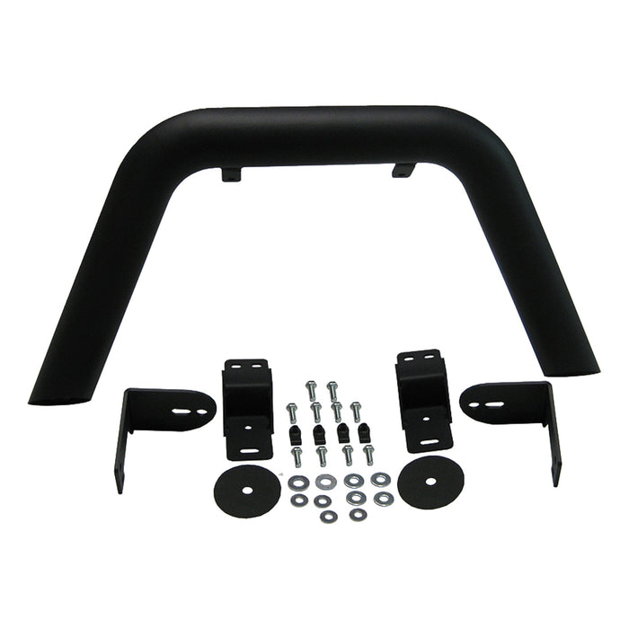 MBRP Exhaust 130716 Black Coated Jeep Front Light Bar/Grill Guard System. - Truck Part Superstore