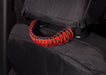 Rugged Ridge 13305.81 Paracord Seat Mount Grab Handle; Red; - Truck Part Superstore