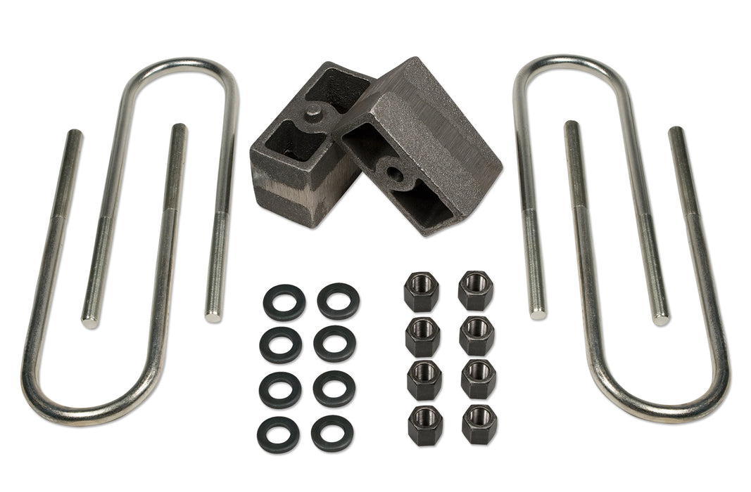 Tuff Country 97086 3 Inch Rear Block & U-Bolt Kit 87-01 Jeep Cherokee 4WD w/ 2.75 Inch Rear Axle Tuff Country - Truck Part Superstore