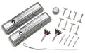 Chevrolet Performance Parts 141-002 Engine Dress-Up Kit Chrome with Stamped Chevy Logo Fits SB Block Chevy Engines Stock Chrome Chevrolet Performance Parts - Truck Part Superstore