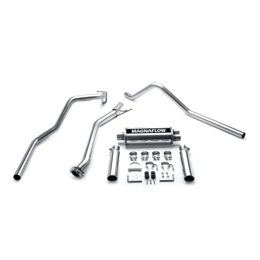 MagnaFlow Exhaust Products 15792 Street Series Stainless Cat-Back System - Truck Part Superstore