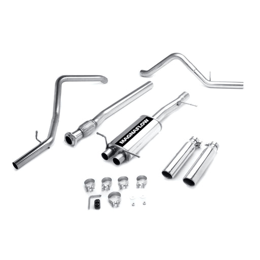 MagnaFlow Exhaust Products 16741 Street Series Stainless Cat-Back System - Truck Part Superstore