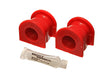 Energy Suspension 16.5141R Sway Bar Bushing Set; Red; Front; Bar Dia. 27.2mm; Performance Polyurethane; - Truck Part Superstore