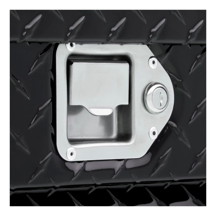 UWS EC30102 Gloss Black Aluminum 48in. Truck Side Tool Box (Heavy Packaging) - Truck Part Superstore