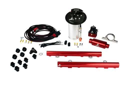 Aeromotive Fuel System 17324 10-17 Mustang GT Stealth A1000 Race Fuel System with 5.0L 4-V Fuel Rails - Truck Part Superstore