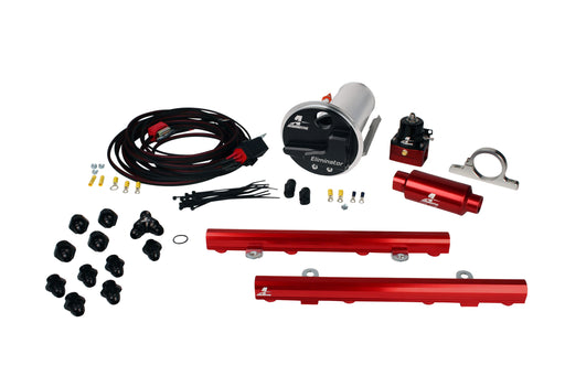 Aeromotive Fuel System 17340 07-12 Shelby GT500 Stealth Eliminator Racing System with 5.0L 4-V Fuel Rails - Truck Part Superstore