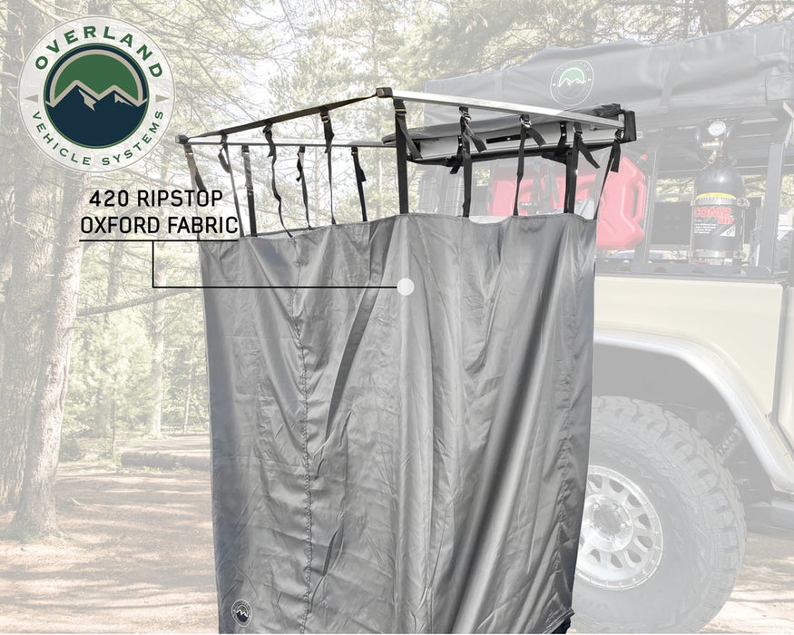 Overland Vehicle Systems 18199909 Nomadic Quick Deploying Shower Overland Vehicle Systems - Truck Part Superstore