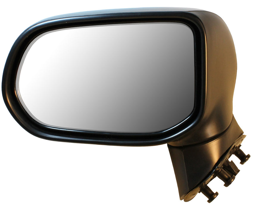 Cipa USA 18455 OE Replacement Mirror; LH(Driver) Side; Non-Heated; Manual Mirrors; Black; - Truck Part Superstore