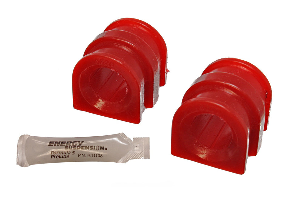 Energy Suspension 18.5101R Sway Bar Bushing Set; Red; Front; Bar Dia. 28.5mm; Performance Polyurethane; - Truck Part Superstore