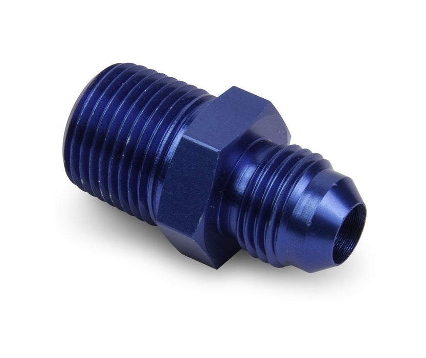 Quick Fuel Technology 19-116BLQFT Fuel Fitting; -6AN O-Ring To 3/8 in. C143 NPT; Blue; - Truck Part Superstore