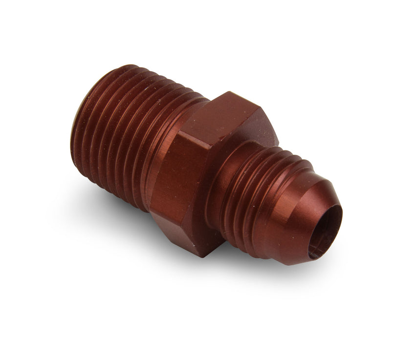 Quick Fuel Technology 19-116RQFT Fuel Fitting; -6AN O-Ring To 3/8 in. NPT; Red; - Truck Part Superstore