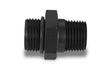 Quick Fuel Technology 19-140019QFT Fuel Fitting; 1/2 in. NPT To -10AN Custom Fitting; Black; - Truck Part Superstore
