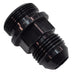 Quick Fuel Technology 19-38QFT Fuel Fitting; 7/8 -20 Male Thread; -8AN Inlet Fitting; Anodized Black; - Truck Part Superstore