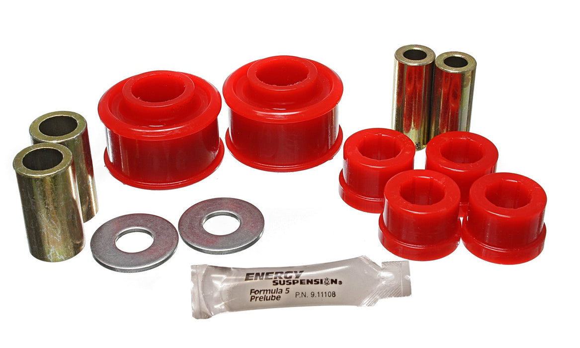 Energy Suspension 19.3102R Control Arm Bushing Set; Red; Front; Performance Polyurethane; - Truck Part Superstore