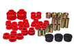 Energy Suspension 19.3105R Control Arm Bushing Set; Red; Rear; - Truck Part Superstore